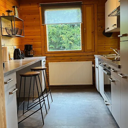 Finnische Blockhaeuser * Gartow